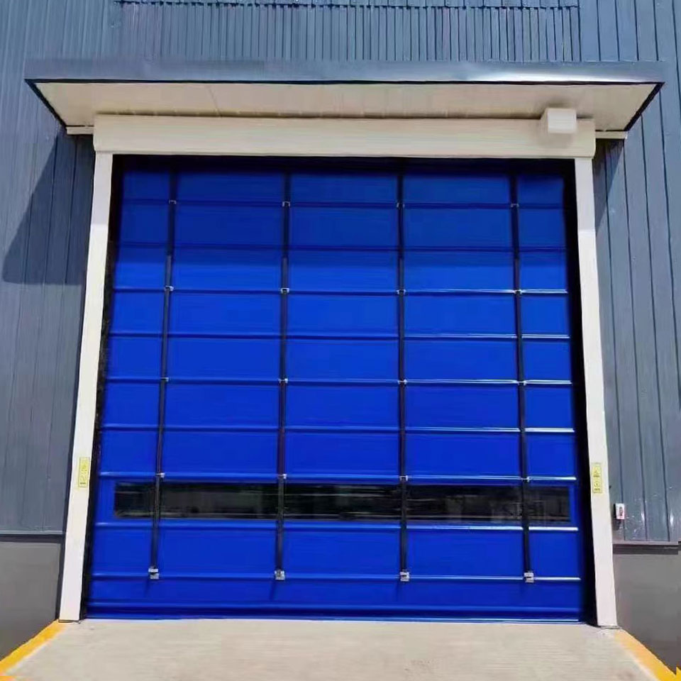 Ang mga katangian ng high-speed door ay ang mga sumusunod