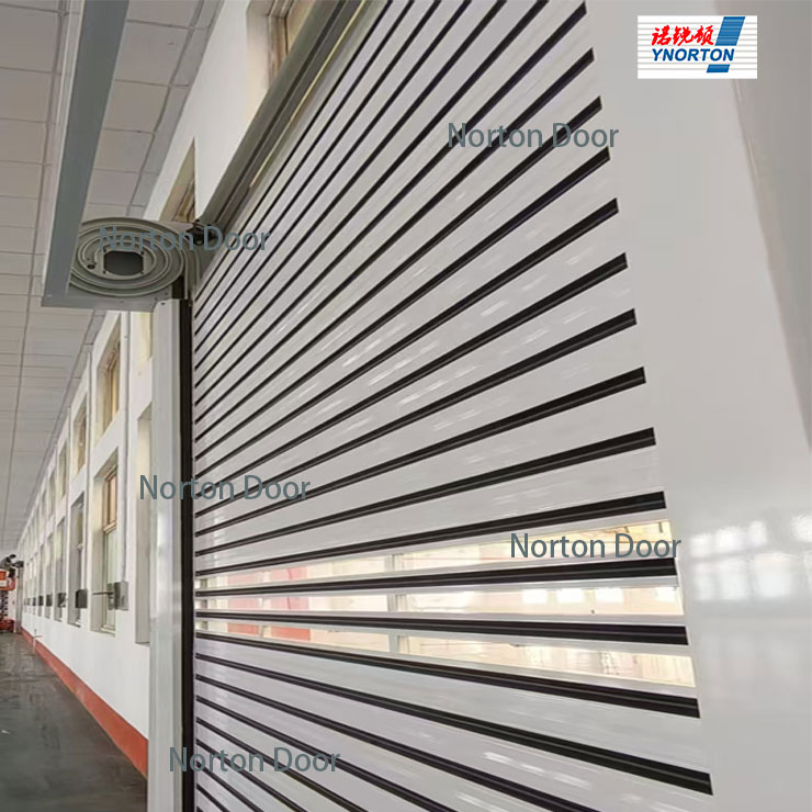 Aluminyo na spiral mataas na bilis ng roller door