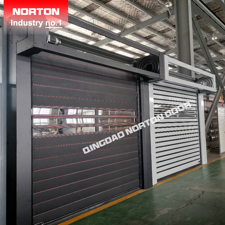 Aluminyo spiral metal mabilis na rolling shutter door