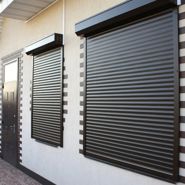 Awtomatikong Roller Shutter Storm na na -rate ang Vertical Roller Shutter Door