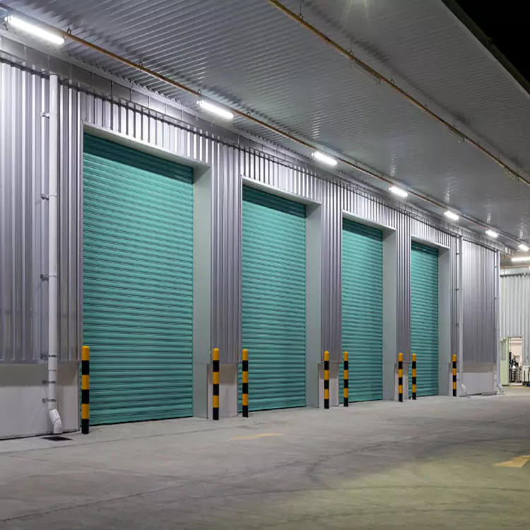 Malaking Supermarket Windproof Steel Rolling Door