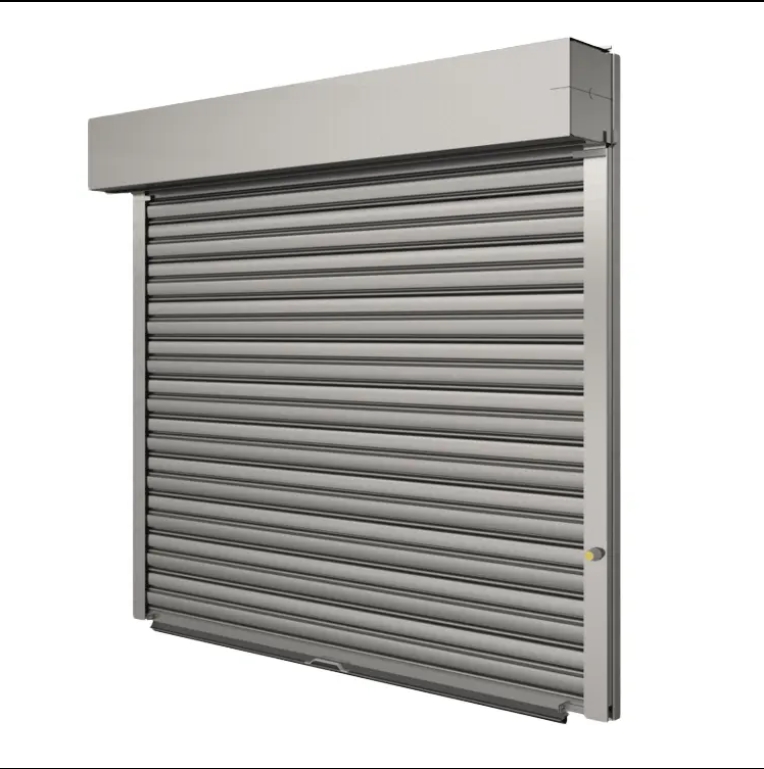 Hindi kinakalawang na asero roller shutter door para sa anti-theft