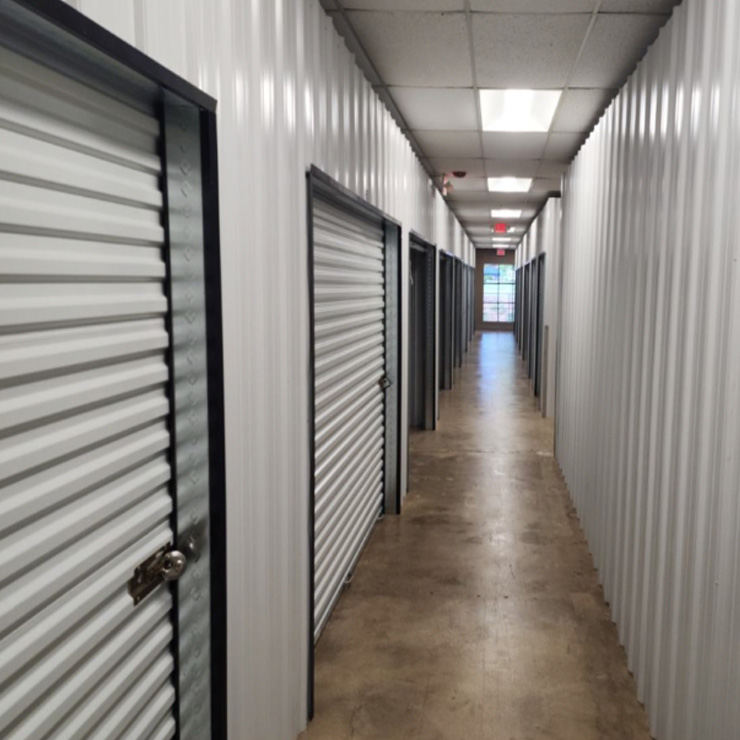 Steel roller shutter door